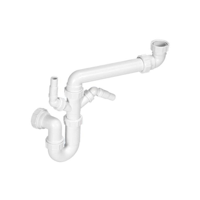 McAlpine 1.1/2" Single Bowl Space Saver Plumbing Kit SSK1