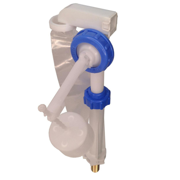 Torbeck B661AT3/8B Bottom Entry Adjustable Height Ball Valve 3/8" Brass