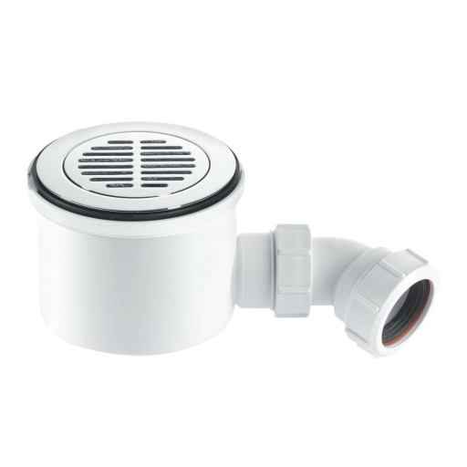 McAlpine ST90CPBSHP2 1.1/2" 90mm HiFlow Shower Trap Slotted